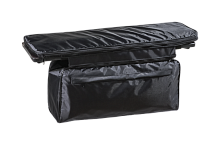 Комплект мягких накладок на сиденье с сумкой черный Oxford 70 см